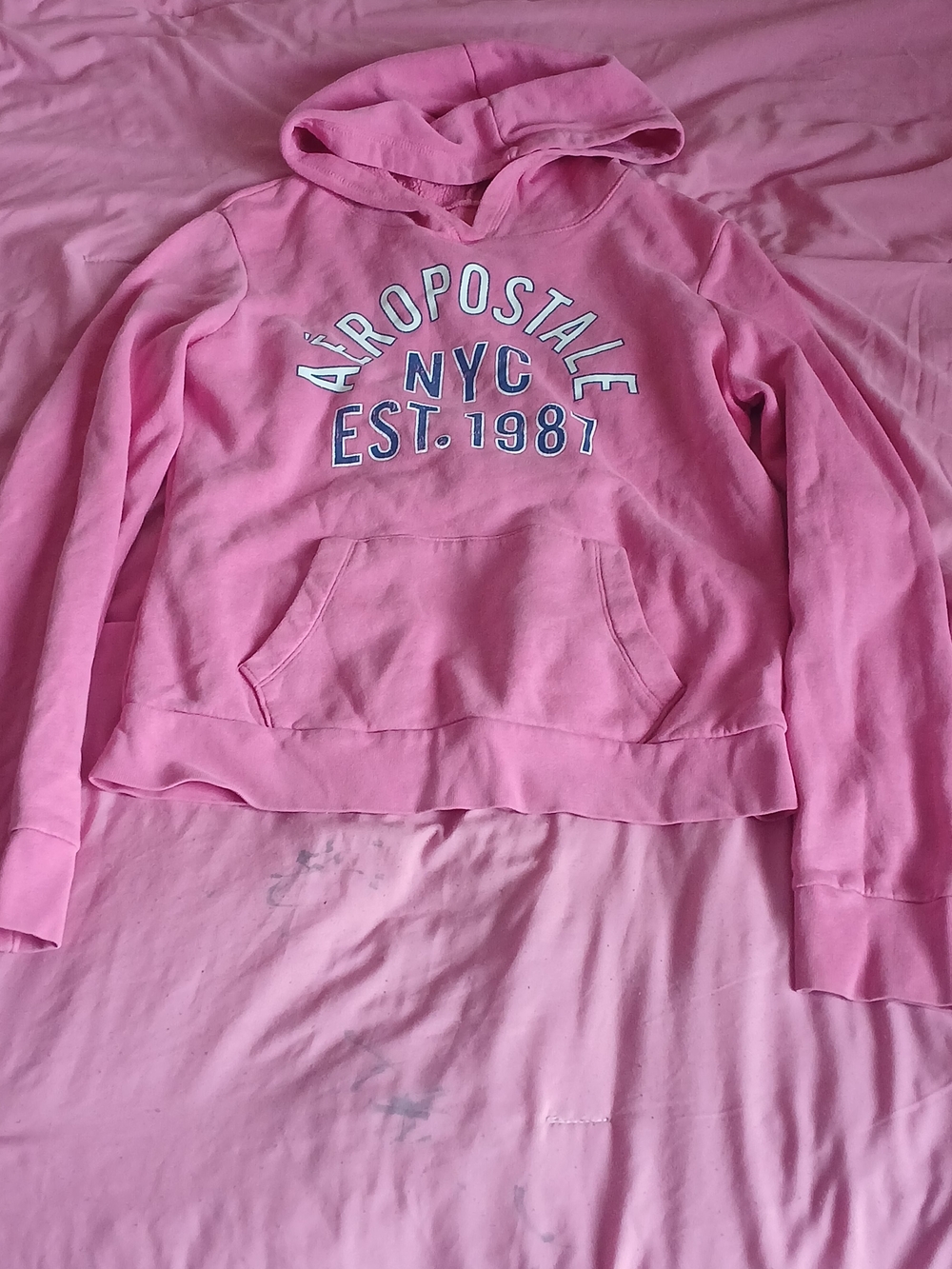 Aéropostale Pink NYC EST.1987 Hoodie